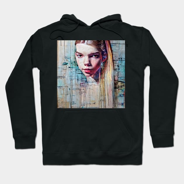 Digital  Anya Hoodie by bogfl